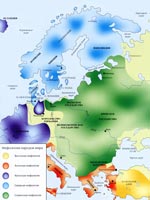 Мифологическая карта северных государств